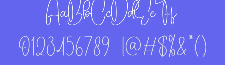 Party Midnight – Simple Handwritten Font by creativeletter — Script Handwritten Font — thumbnail 3