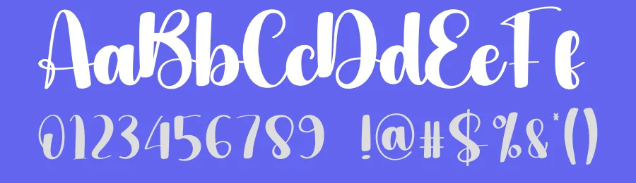 Party Online Script Font by creativeletter — Script Handwritten Font — thumbnail 3