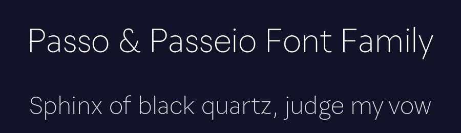 Passo & Passeio Font Family by Fabio Haag Type — Decorative Font — thumbnail 2
