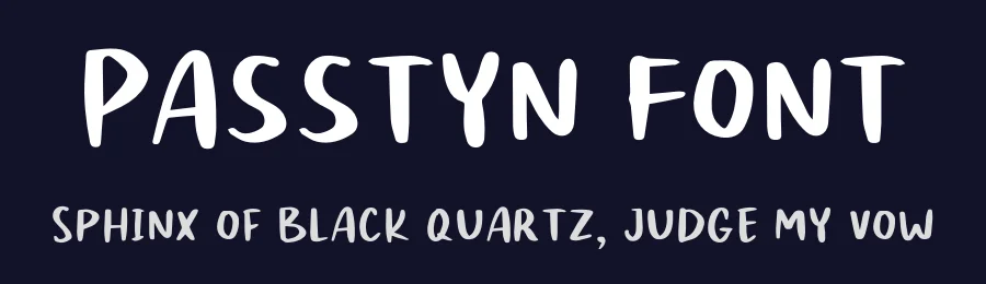 Passtyn Font by craftsupplyco — Script Handwritten Font — thumbnail 2