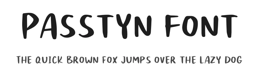 Passtyn Font by craftsupplyco — Script Handwritten Font