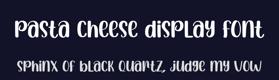 Pasta Cheese Display Font by creativeletter — Script Handwritten Font — thumbnail 2
