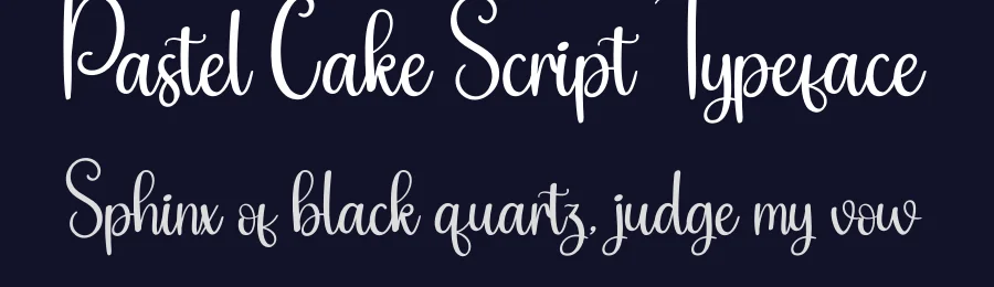 Pastel Cake Script Typeface by andikastudio — Script Handwritten Font — thumbnail 2