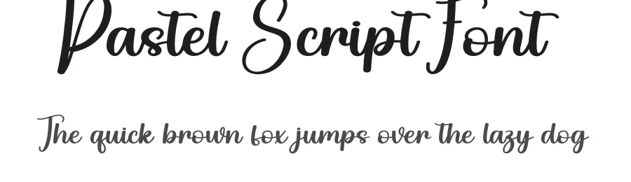 Pastel Script Font by andikastudio — Script Handwritten Font