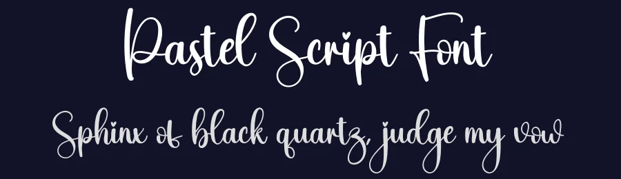 Pastel Script Font by creativeletter — Script Handwritten Font — thumbnail 2