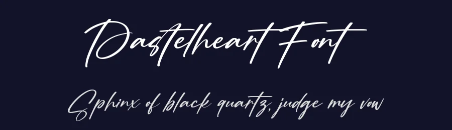 Pastelheart Font by qwrtype — Script Handwritten Font — thumbnail 2