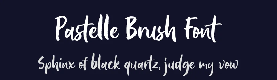 Pastelle Brush Font by Letterhend — Script Handwritten Font — thumbnail 2