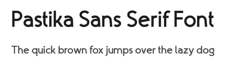 Pastika Sans Serif Font by madeDeduk — Sans Serif Font