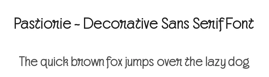 Pastiorie – Decorative Sans Serif Font by timelesstype.co — Decorative Font