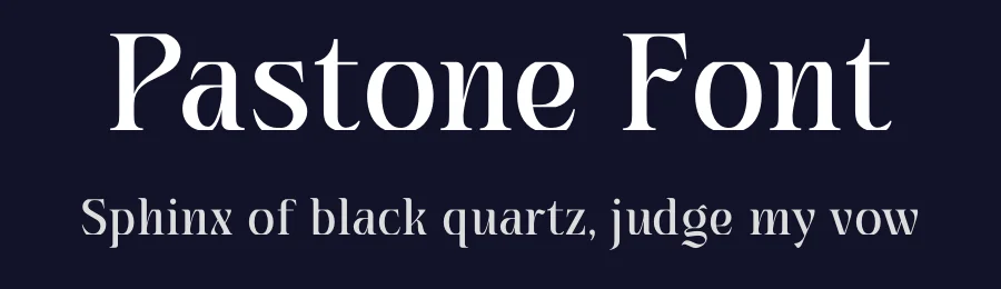 Pastone Font by Creavibes Design — Display Font — thumbnail 2