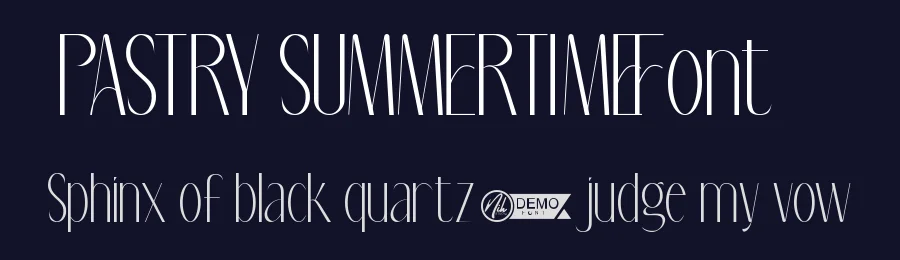 Pastry Summertime Font by nihstudio — Display Font — thumbnail 2