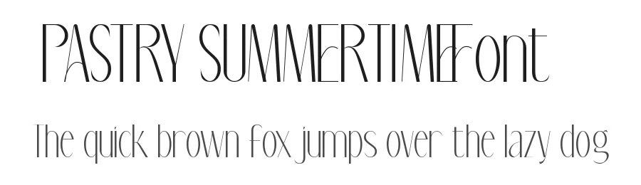 Pastry Summertime Font by nihstudio — Display Font