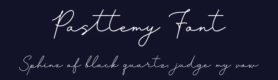 Pasttemy Font by Denustudios — Script Handwritten Font — thumbnail 2