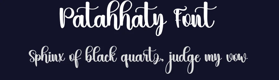 Patahhaty Font by freshtypeink — Script Handwritten Font — thumbnail 2