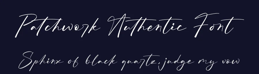 Patchwork Authentic Font by stylishtype.co — Script Handwritten Font — thumbnail 2
