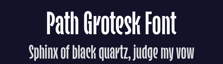 Path Grotesk Font by Typeji — Sans Serif Font — thumbnail 2
