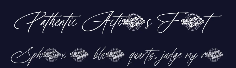 Pathentic Actions Font by letterenastudios — Script Handwritten Font — thumbnail 2