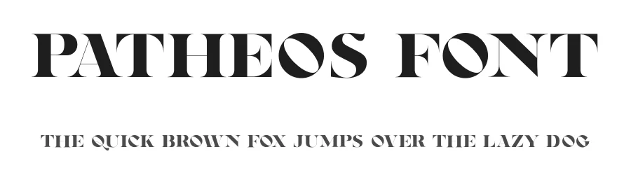 Patheos Font by Surplus Type Co — Serif Font