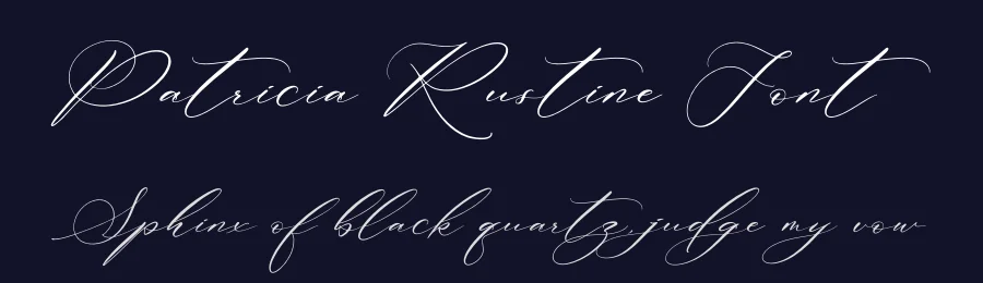 Patricia Rustine Font by letterfabric — Script Handwritten Font — thumbnail 2