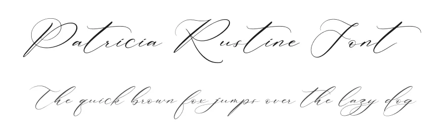 Patricia Rustine Font by letterfabric — Script Handwritten Font