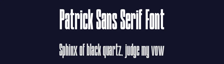 Patrick Sans Serif Font by Funtype — Decorative Font — thumbnail 2