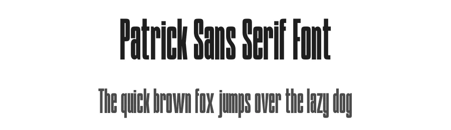 Patrick Sans Serif Font by Funtype — Decorative Font