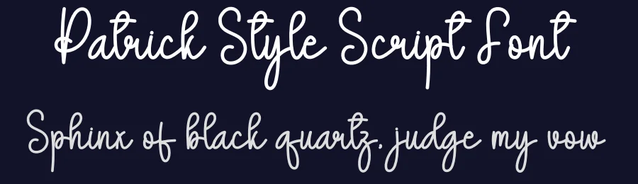 Patrick Style Script Font by andikastudio — Script Handwritten Font — thumbnail 2