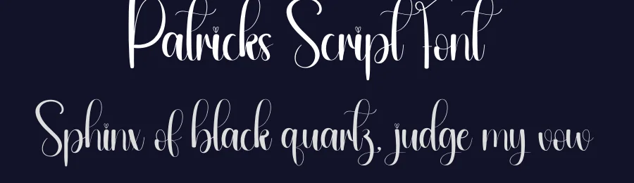 Patricks Script Font by andikastudio — Script Handwritten Font — thumbnail 2