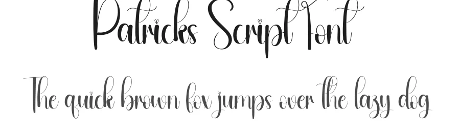 Patricks Script Font by andikastudio — Script Handwritten Font