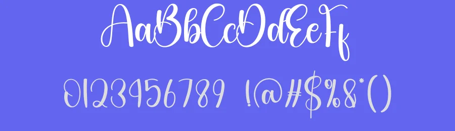 Patriotic Calligraphy Font by creativeletter — Script Handwritten Font — thumbnail 3