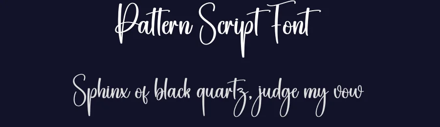Pattern Script Font by creativeletter — Script Handwritten Font — thumbnail 2