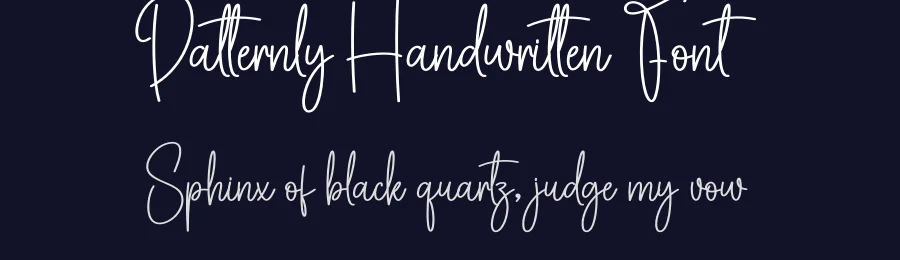 Patternly Handwritten Font by creativeletter — Script Handwritten Font — thumbnail 2