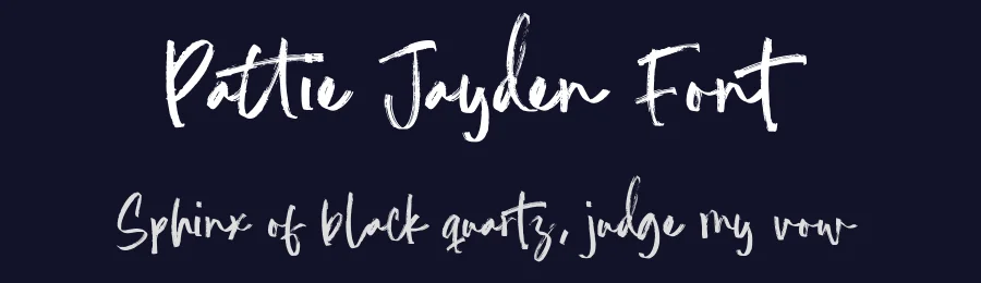 Pattie Jayden Font by Timur type — Script Handwritten Font — thumbnail 2