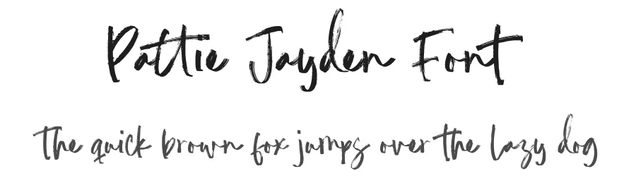 Pattie Jayden Font by Timur type — Script Handwritten Font