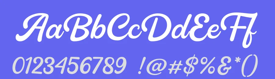 Paula Natalie Font by grezlinestudio — Display Font — thumbnail 3
