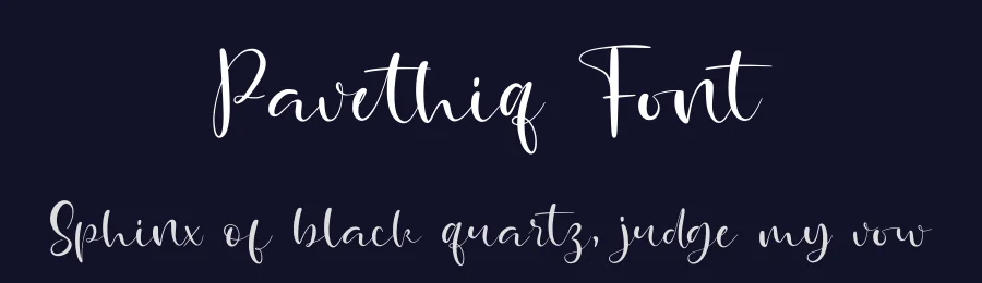 Pavethiq Font by Dhabee — Serif Font — thumbnail 2