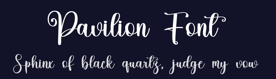 Pavilion Font by freshtypeink — Script Handwritten Font — thumbnail 2