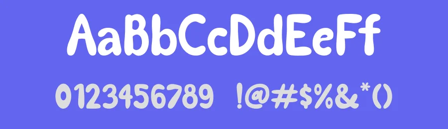 Pawradise Bubbly Display Typeface by Casloop Studio — Decorative Font — thumbnail 3