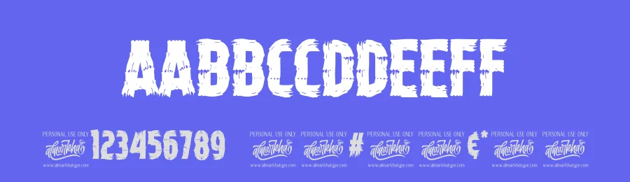 Payaras Monstrous Font by Almarkha Type — Decorative Font — thumbnail 3