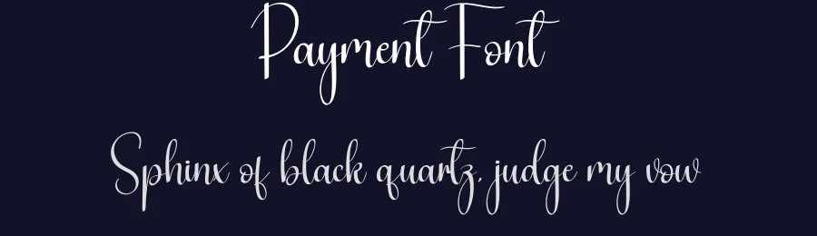 Payment Font by creativeletter — Script Handwritten Font — thumbnail 2