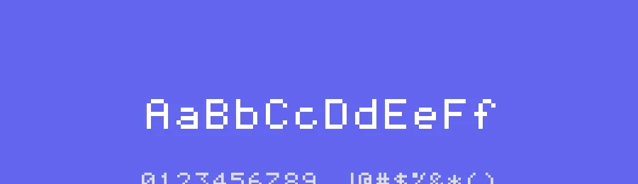PB Pixel Font by pixelbag — Display Font — thumbnail 3