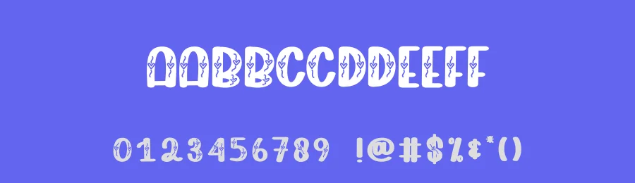 Peaceful Nature Font by creativeletter — Display Font — thumbnail 3