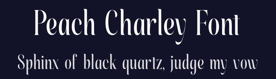 Peach Charley Font by Storytype — Serif Font — thumbnail 2