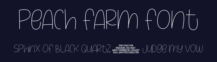 Peach Farm Font by jimtypestudio — Script Handwritten Font — thumbnail 2