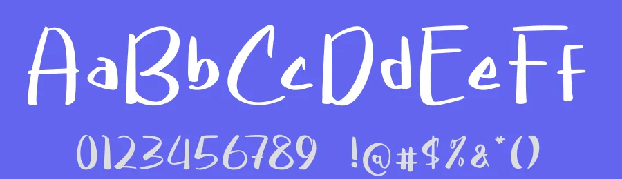 Peach Little Font by glorytype — Decorative Font — thumbnail 3