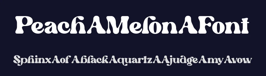 Peach Melon Font by Taboja Std — Decorative Font — thumbnail 2