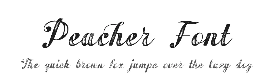 Peacher Font by Edignwn Type — Script Handwritten Font