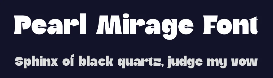 Pearl Mirage Font by timelesstype.co — Display Font — thumbnail 2