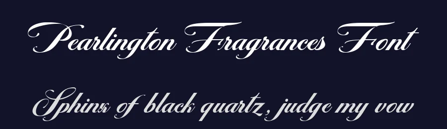 Pearlington Fragrances Font by Fikryal Studio — Script Handwritten Font — thumbnail 2
