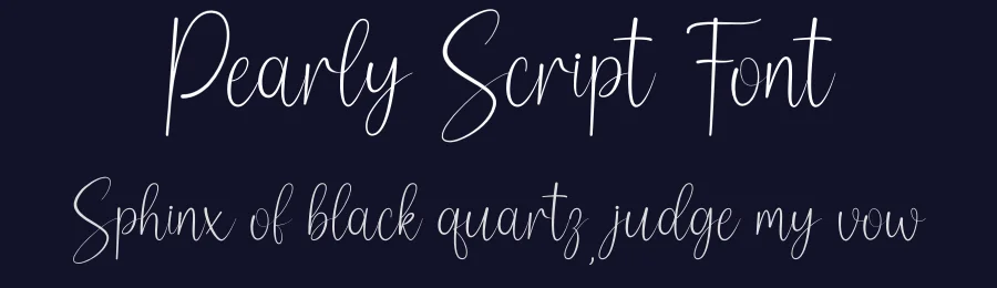 Pearly Script Font by DN Creative — Script Handwritten Font — thumbnail 2
